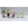 Image 1 : 5 FIGURES MADE IN JAPAN (SOME FROM OCCUPIED JAPAN)