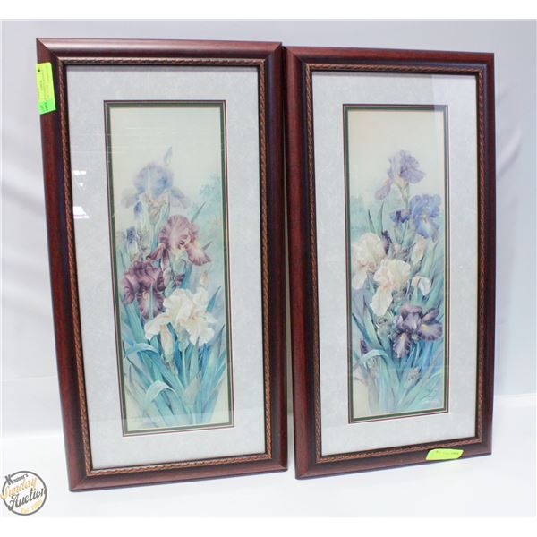 PAIR OF NUMBERED PRINTS BY LENA LIH 741/3500