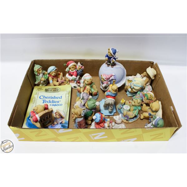 FLAT OF CHERISHED TEDDIES FIGURES