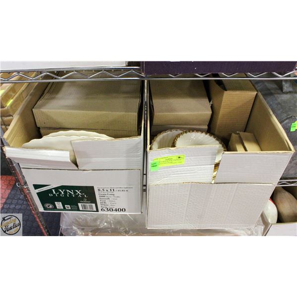 LOT OF CUBAN ROYAL 22K GOLD TRIMMED CHINAWARE