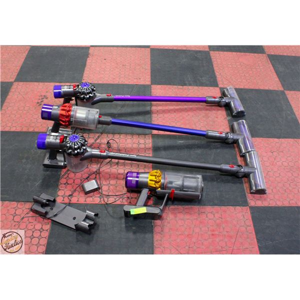 LOT OF DYSON VACUUMS