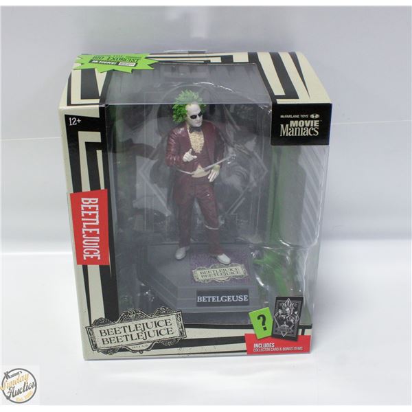 NEW WARNER BROS BEETLE JUICE MOVIE MANIACS