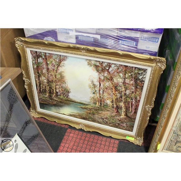 ORIGINAL ART ON CANVAS BY MONTOVANI