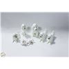 Image 1 : 7PCS PORCELAIN POODLES