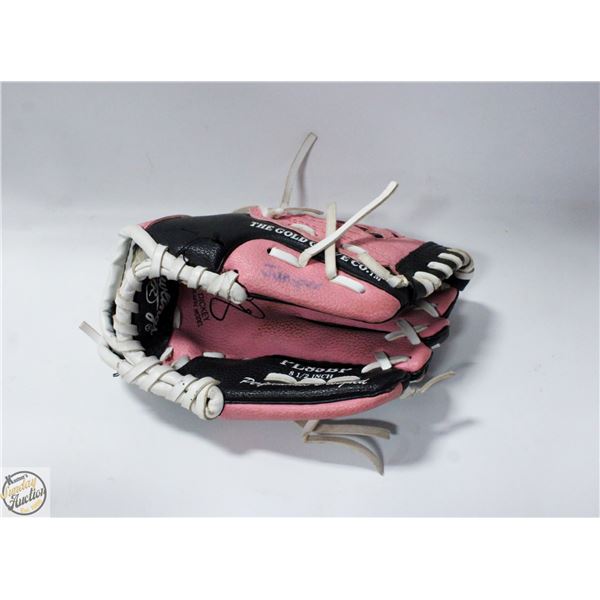 RAWLINGS PL85BP 8.5 INCH PINK BLACK WHITE