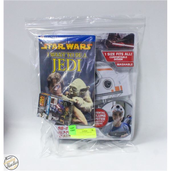 NEW STARWARS HEADBAND HEADPHONES WITH