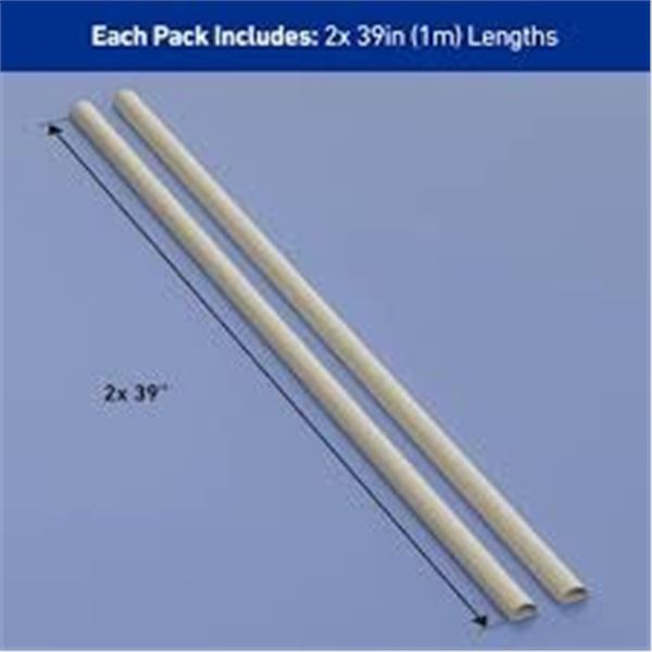 NEW 2PK D CORD COVER BEIGE 78 INCH