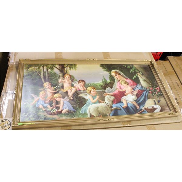 PRINT OF MARY HOLDING BABY JESUS BY GIONVANNI