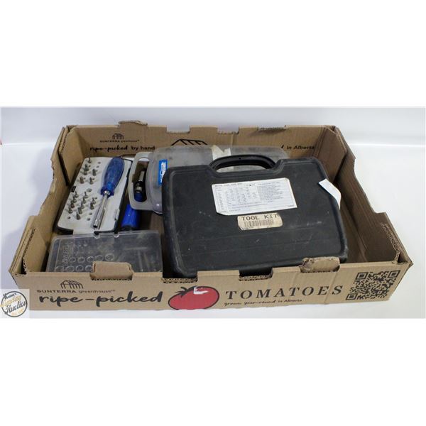 FLAT OF BITS, ALLEN KEYS AND SOCKETS