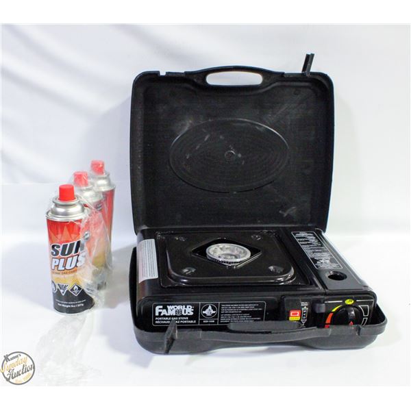 PORTABLE STOVE & BUTANE