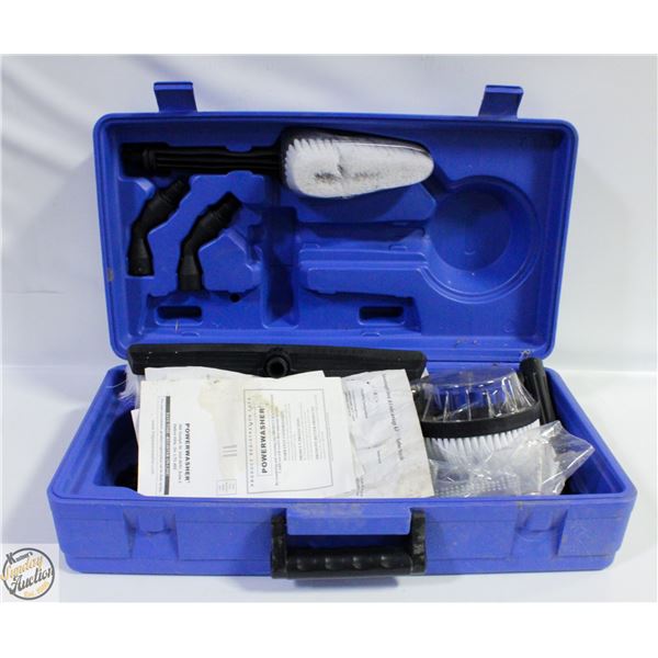 POWERWASHER KIT IN BLUE HARD CASE