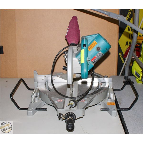 10” MAKITA COMPOUND SLIDING MITRE SAW