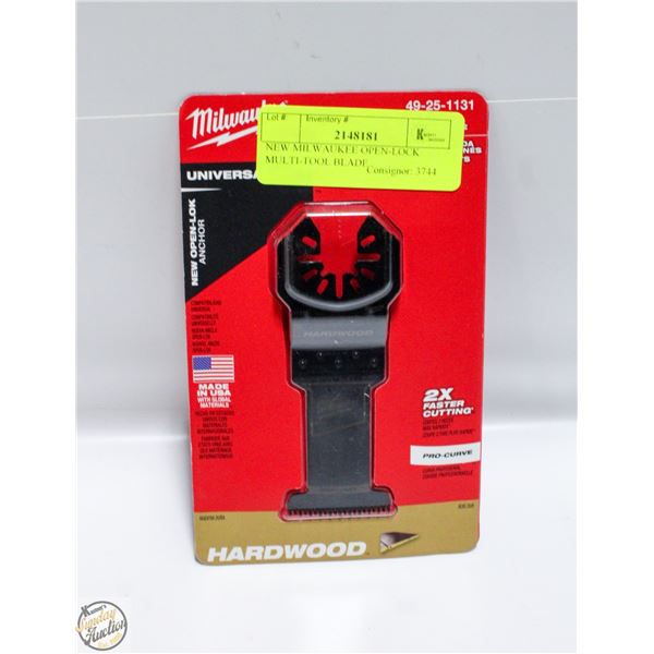 NEW MILWAUKEE OPEN-LOCK MULTI-TOOL BLADE