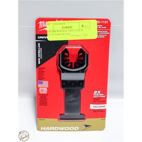 NEW MILWAUKEE OPEN-LOCK MULTI-TOOL BLADE