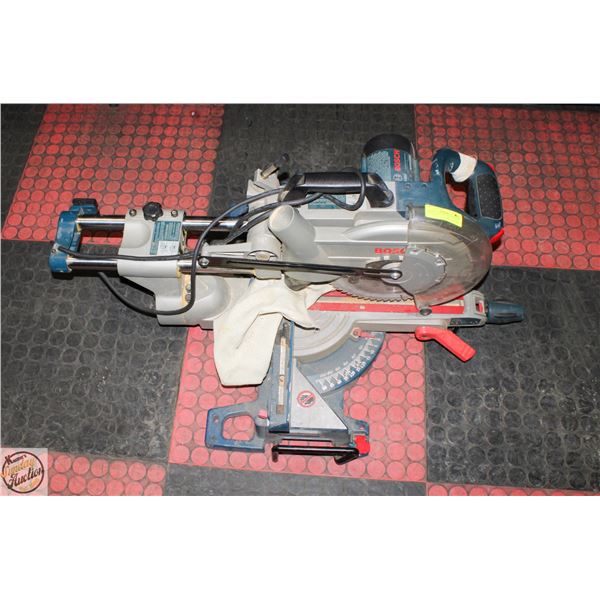 BOSCH SLIDING MITRE SAW WITH DUST BAG