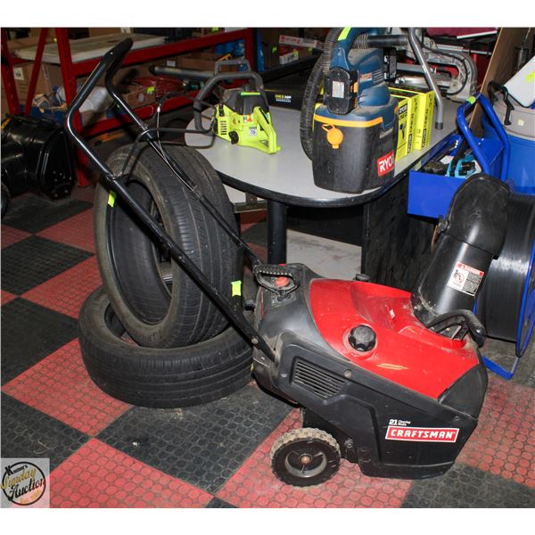 CRAFTSMAN 21" CLEANING WIDTH SNOWBLOWER