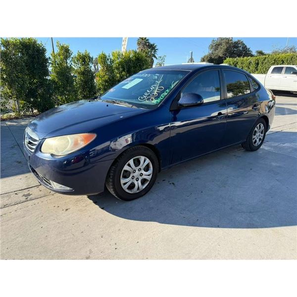 HYUN ELANTRA 2010 O/S-SALV-T-DON SMOG