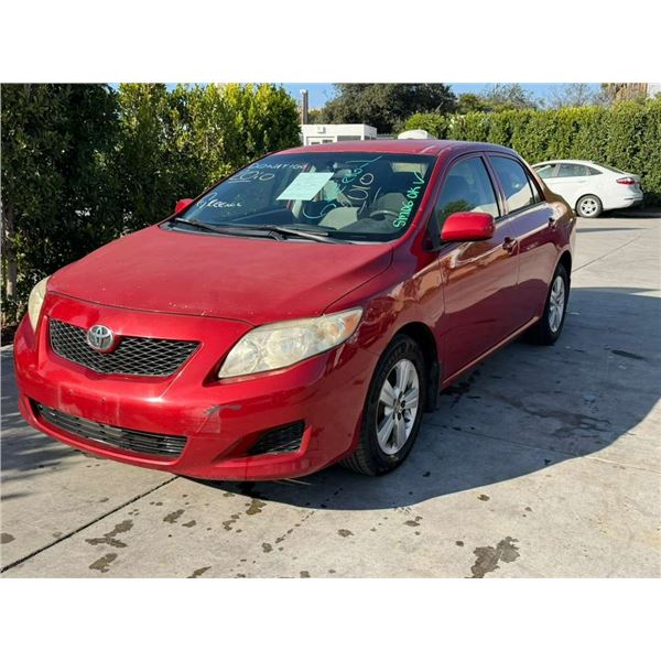 TOYT COROLLA 2010 O/S-T SMOG-2 DAYS