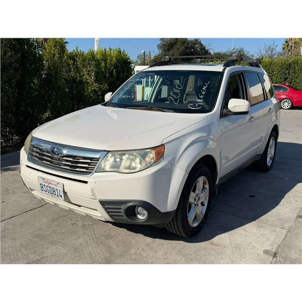 SUBA FORESTER  2010 T-DONATION