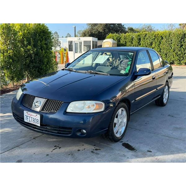 NISS SENTRA 2006 SALV-T-DON SMOG