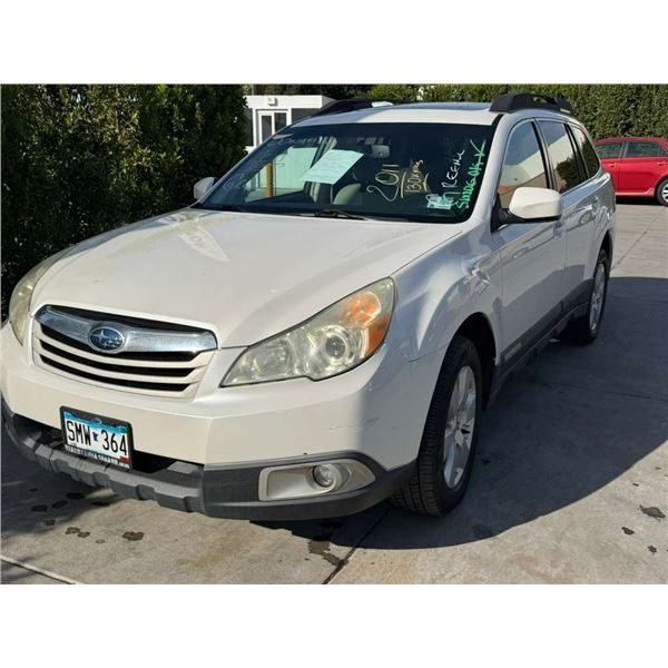 SUBA OUTBACK 2011 O/S-T SMOG
