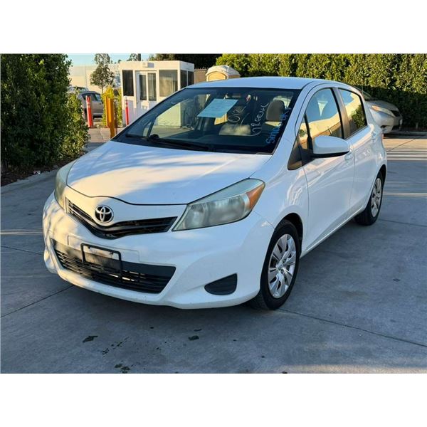 TOYT YARIS 2012 O/S-T SMOG-2 DAYS