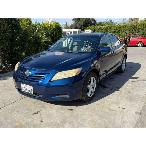 TOYT CAMRY 2007 SALV T/DONATION