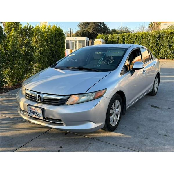 HOND CIVIC 2012 T-REPO 2 DAYS