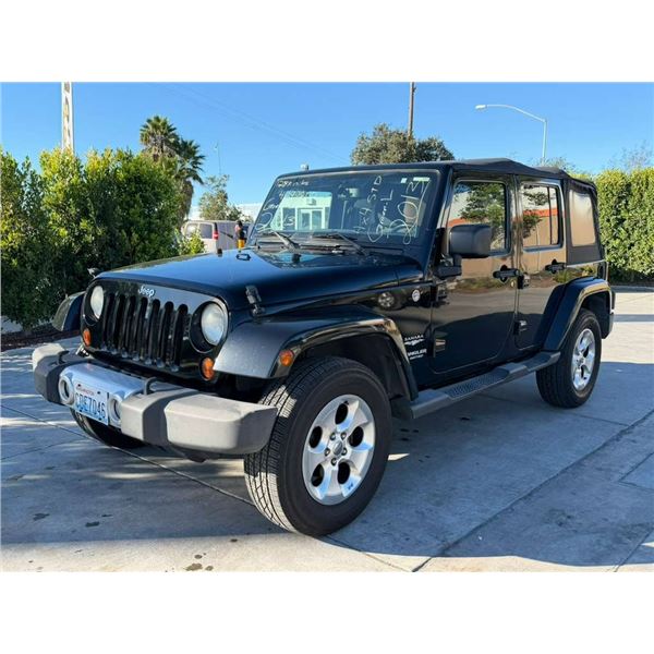 JEEP  WRANGLER 2013 O/S-WAIT/TITLE