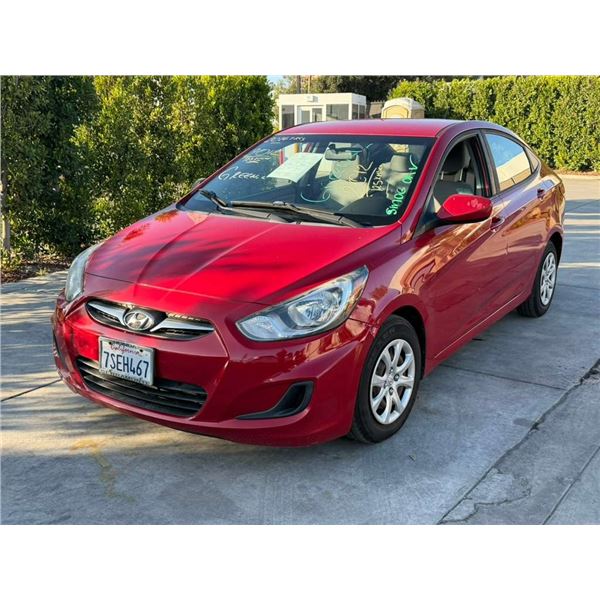 HYUN ACCENT 2012 O/S-T SMOG-2 DAYS