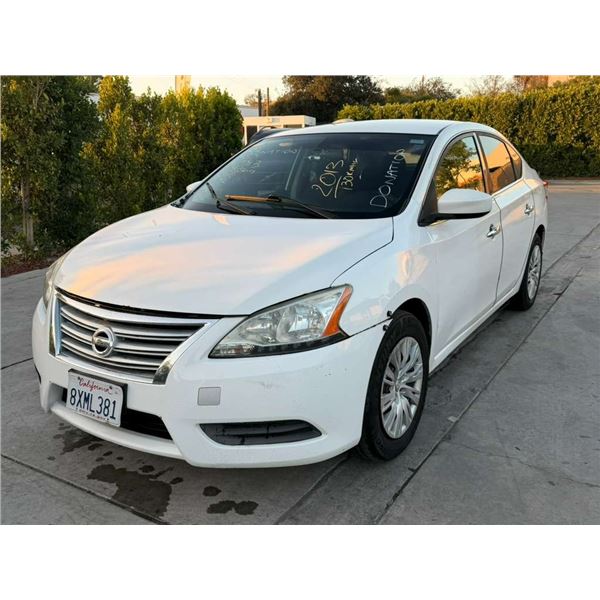 NISS SENTRA 2013 SALV-T-DON TMU