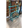 Image 1 : TURQUOISE BLANKET LADDER D10" X W32" X H44"
