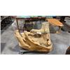 Image 1 : TEAK ROOT COFFEE TABLE D36" X W44" X H26"