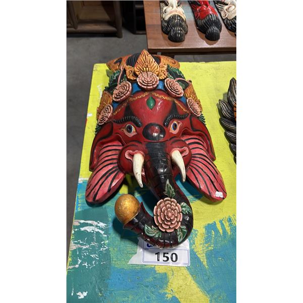 EXOTIC WOOD INDONESIAN MASK