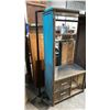 Image 3 : RUSTIC WOODEN WARDROBE WITH DRAWERS D19" X W35" X H71"