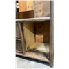 Image 4 : RUSTIC WOODEN WARDROBE WITH DRAWERS D19" X W35" X H71"