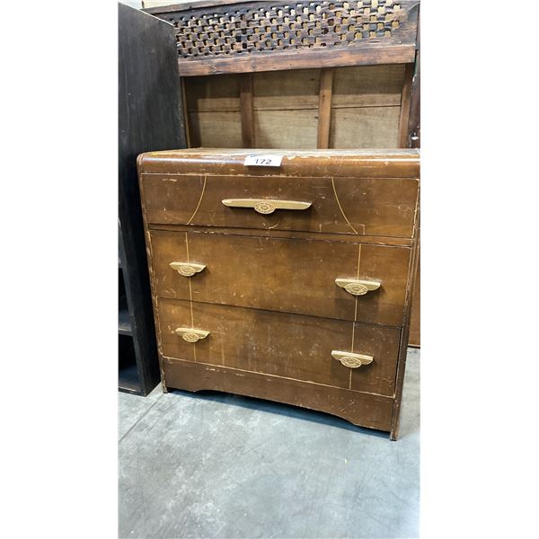 RUSTIC DRAWER UNIT D16" X W32" X H33"