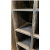 Image 2 : 10 CUBBY STORAGE UNIT D18" X W20" X H49"
