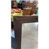 Image 3 : RECLAIMED WOODEN FRAME WALL MIRROR W32" X H43"