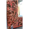 Image 3 : RUSTIC WOODEN WIDE FRAME MIRROR W22" X H30"