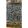 Image 3 : RUSTIC WOODEN PALM TREES DISPLAY 16" X 37" WALL HANGING
