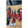 Image 3 : ASIAN THEME WALL HANGING DECOR - 5 PIECES