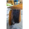 Image 4 : EXOTIC LIVE EDGE SLAB BENCH D23" X W57" X H17"