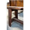 Image 3 : EXOTIC RECLAIMED HARDWOOD BENCH 82"W