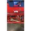 Image 2 : HUSKY MOBILE TOOL BOX W/ CONTENTS AND MASTERCRAFT PORTABLE PLASTIC TOOL BOX
