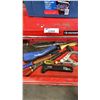 Image 3 : HUSKY MOBILE TOOL BOX W/ CONTENTS AND MASTERCRAFT PORTABLE PLASTIC TOOL BOX