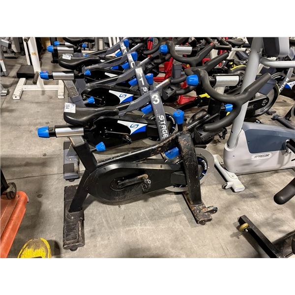 STAGES CYCLING STATIONARY BIKE WITH CONDITION ISSUES