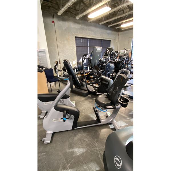 PRECOR RECUMBENT EXERCISE BIKE - BROKEN BACK REST