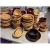 Image 2 : LOT OF BASKETS, HALF COCONUT DECOR AND MORE