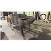 Image 3 : RUSTIC WOODEN WAGON WITH PROP CARGO PACKAGES